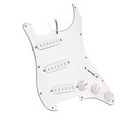 Electric Guitar Pickguard Pickup Electric Guitar Tremolo Bridge System With 11 Holes Pickguard SSS Pickup Back Plate 1/4inch Output Socket