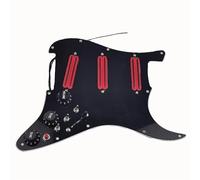 Electric Guitar Pickguard Pickup Fully Loaded Pickguard Plate Humbucking Pickup Multi-function Push-pull Single-cut Converter For ST Guitar