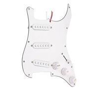 Electric Guitar Pickguard Pickup Guitar Electric Guitar Tremolo Bridge System With 11 Holes Pickguard SSS Pickup Back Plate 1/4inch Output Socket
