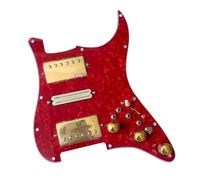 Electric Guitar Pickguard Pickup Guitar HSH Prewired ST Pickguard With Kill Converter Alnico 5 Humbucker Pickups Coil Splitting Multi-switch Harness