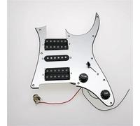 Electric Guitar Pickguard Pickup Guitar Prewired HSH Pickguard Set Push Pull Converter Humbucker Alnico V Pickups Welding Harness For RG Guitar(C)