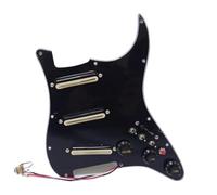 Electric Guitar Pickguard Pickup Guitar Prewired Loaded Pickguard With Coil Splittin SSS Split Coil Mini Humbucker Pickups For ST Electric Guitar
