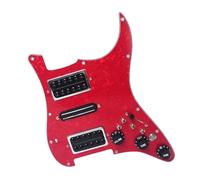 Electric Guitar Pickguard Pickup Guitar Prewired Loaded Pickguard With Kill Converter Coil Splitting HSH Humbucker Pickups Set For ST Electric Guitar
