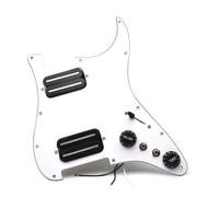 Electric Guitar Pickguard Pickup HH 2 Blade Electric Guitar Pickguard Pickup Coil Humbucker Loaded Prewired Pickguard Pickup