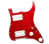 Electric Guitar Pickguard Pickup HH Electric Guitar Pickguard Humbucker Loaded Prewired Scratchplate Assembly Multi Color Pickguard Options(F)