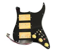 Electric Guitar Pickguard Pickup HHH Loaded Guitar St Pickguard Alnico 5 Humbucker Pickups Coil Splitting Converter Multi Converter Harnesses For FD ST(B)