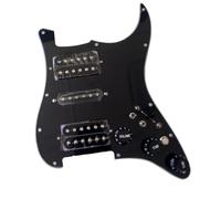 Electric Guitar Pickguard Pickup HSH Prewired Guitar St Pickguard Set With Silent Converter Kill Swith Ainico 5 Humbucker Pickups For FD ST Guitar