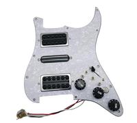 Electric Guitar Pickguard Pickup HSH Prewired Loaded Pickguard With Kill Converter Coil Splitting Humbucker Pickups For ST Electric Guitar
