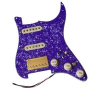 Electric Guitar Pickguard Pickup HSS Prewired Loaded ST Pickguard Humbucker Coil Split Guitar Kill Converter Output Mute Converter Kit Guitar Accessories