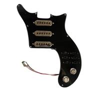 Electric Guitar Pickguard Pickup Left And Right SSS Prewired Guitar Pickguard Set Pickups Multifunction Converter Harness For Guitar Set(Right hand)