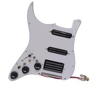 Electric Guitar Pickguard Pickup Left Hand HSH Prewired Loaded Pickguard With Coil Splitting Humbucker Pickups For ST Electric Guitars Replacement Parts