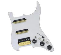 Electric Guitar Pickguard Pickup Loaded Prewired Pickguard Single Electric Guitar Pickup Replacement Practical ST Professional Guitar Pickguard Pickups