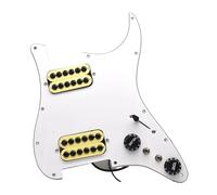 Electric Guitar Pickguard Pickup Loaded Prewired Scratchplate Two Humbucker Coil Splitting HH Guitar Pickguard Electric Guitar Pickguard Pickup