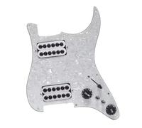 Electric Guitar Pickguard Pickup Loaded Prewired Scratchplate Two Humbucker Coil Splitting HH Guitar Pickguard Electric Guitar Pickguard(G)