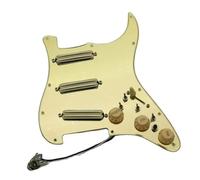 Electric Guitar Pickguard Pickup Mirror Guitar Pickups Fully Loaded Pickguard Humbucker Pickups Multifunctional Push-pull Single Cut Converter