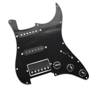 Electric Guitar Pickguard Pickup Prewired 3ply Pickguard Scratchplate SSH 2-single Coil And 1 Dual Coil Pickup With Push Pull Converter 2T1V Guitar Pickup