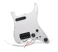 Electric Guitar Pickguard Pickup Prewired Guitar Pickguard Coil Splitting Pickguard HH Humbucker + Humbucker Loaded Pickguard With Humbucker Pickup(A)