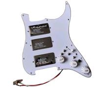 Electric Guitar Pickguard Pickup Prewired HHH Pickguard Coil Split Converter 3 PCS Humbucker Alnico V Pickups For ST Electric Guitar