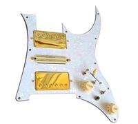 Electric Guitar Pickguard Pickup Prewired HSH RG Pickguard Loaded Alnico V Pickup Set Multi Converter Split Coil Humbucker Pickups Wiring Harness
