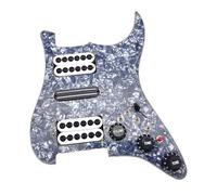 Electric Guitar Pickguard Pickup Prewired Loaded Pickguard With HSH Coil Splitting Humbucker Pickups Set For St Electric Guitars Replacement Parts