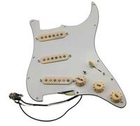 Electric Guitar Pickguard Pickup Prewired Loaded ST Pickguard Set With SSS Alnico V Single Coils Pickups For ST Electric Guitars Replacement Parts