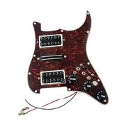 Electric Guitar Pickguard Pickup Prewired Loaded ST Pickguard With Coil Splitting HSH Humbucker Pickups Set Kill Converter For ST Electric Guitar
