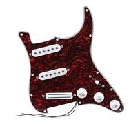 Electric Guitar Pickguard Pickup Prewired Pickguard Loaded Modern Tone Triple Single Coil Pickups 11 Holes 3-Ply SSS Pick Ups Wiring Harness