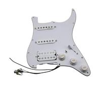 Electric Guitar Pickguard Pickup Professional Electric Guitar Pickups Alnico5 SSH Style 7-way Type Fully Loaded Pickguard(H)