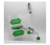 electric Guitar Pickguard pickup set 1pcs Guitar Pickups HSH Humbucker Pickups Prewired Pickguard Guitar Pickup Suitable For Guitar(Green)