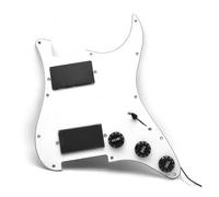 electric Guitar Pickguard pickup set 1Set Prewired Pickguard Guitar Pickups HH Humbucker Pickups Loaded Pickguard For ST Guitar