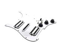 electric Guitar Pickguard pickup set 2 SSS Prewired ST Pickguard 3 Single Coil Pickups Loaded Guitar Pickguard With Black White Pickup