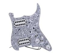 electric Guitar Pickguard pickup set 3-layer HH Pre-wired Guitar Pickup Pickguard ST SQ Guitar Circuit Board HH Pickup Set