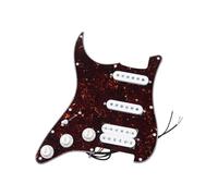 electric Guitar Pickguard pickup set 5 Loaded Prewired Pickguard Staggered Pickups SSH ST Guitar Parts