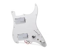 electric Guitar Pickguard pickup set Brass HH Cover Double Coil Spliting Pickguard Guitar Pickguard LP Loaded Prewired Scratchplate