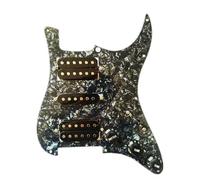 electric Guitar Pickguard pickup set Guitar Dual Single Double Panel Pickup HSH SSH Single Single Double Guitar Pickup Pickup Accessories(Vintage Green HSH)