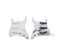 electric Guitar Pickguard pickup set Guitar Pickup Pickup All-in-One Guitar Pickup Guitar Pickup Three Single Pickups(White)