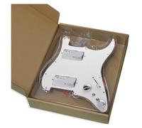 electric Guitar Pickguard pickup set HH Brass Cover Two Humbucker Coil Spliting Pickguard Guitar Pickguard LP Style Humbucker Loaded Prewired Scratchplate