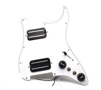 electric Guitar Pickguard pickup set HH Loaded Prewired Scratchplate 2 Humbucker Coil Splitting Guitar Pickguard With Singlecut