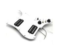electric Guitar Pickguard pickup set HH Series Loaded Prewired Scratchplate 2 Humbucker Coil Guitar Pickguard Pickup For ST Guitar(HH doule Coil)