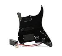 electric Guitar Pickguard pickup set Humbucking Pickup Passive To Active Lace Sensor Loaded Pickguard-BlackSSH Active Guitar Pickup Kit