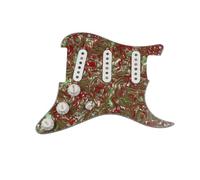 electric Guitar Pickguard pickup set Loaded Prewired Guitar Pickups SSS 60s Style Single Coils 5 Pickups 7-Way Wiring Pickguard(01)