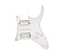 electric Guitar Pickguard pickup set Loaded Prewired Guitar Replacement Parts Guitar Playing Accessories Guitars Board Pickguard Pickups(White)