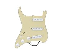electric Guitar Pickguard pickup set Loaded Prewired SSS Guitar Pickguard Dual Hot Rail Pickup & Knobs Pots For 11 Hole FD ST Guitar Parts5 Colors Optional(Cream 3ply)