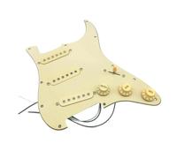 electric Guitar Pickguard pickup set ST SQ Guitar Double Coil Pickup With Singlecut Wiring Loaded Prewired SSS Guitar Pickguard Scratchplate Assembly