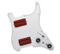 Electric Guitar Pickguard Pickup Special For Loaded Prewired Scratchplate Two Humbucker Coil Splitting HH Guitar Pickguard Electric Guitar Pickguard(E)