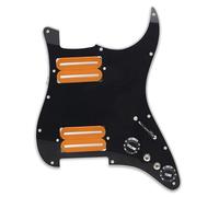 Electric Guitar Pickguard Pickup Splitting Electric Guitar Pickguard Two Blade Style High Output-15K With Two Humbucker Loaded Prewired Scratchplate(I)