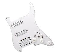 Electric Guitar Pickguard Pickup SSH Coil Splitting Electric Guitar Pickguard 2 Humbucker With Coil Pickup High Output Loaded Prewired Scratchplate