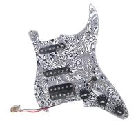 Electric Guitar Pickguard Pickup SSH Guitar Prewired Loaded Pickguard Alnico 5 Humbucker Pickups For ST Guitar Electric Guitars Replacement Parts Pickup
