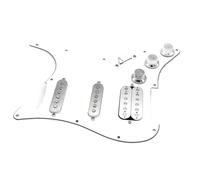 Electric Guitar Pickguard Pickup SSH Loaded Prewired Electric Guitar Pickguard Pickup For FD ST Style Guitar With Chrome Scratchplate Assembly