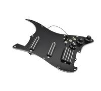 Electric Guitar Pickguard Pickup SSH Loaded Prewired Scratchplate Coil Splitting 2 Mini Humbucker And 4 Coil Pickguard Pickup With Single Cut Converter